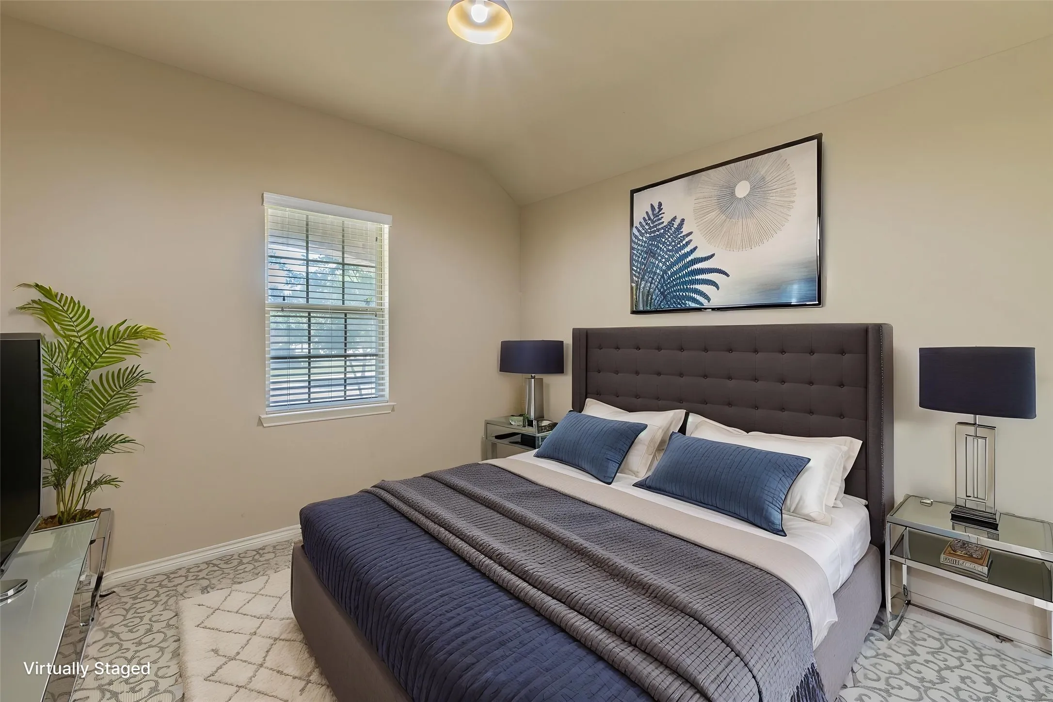 2nd bedroom - Virtually staged