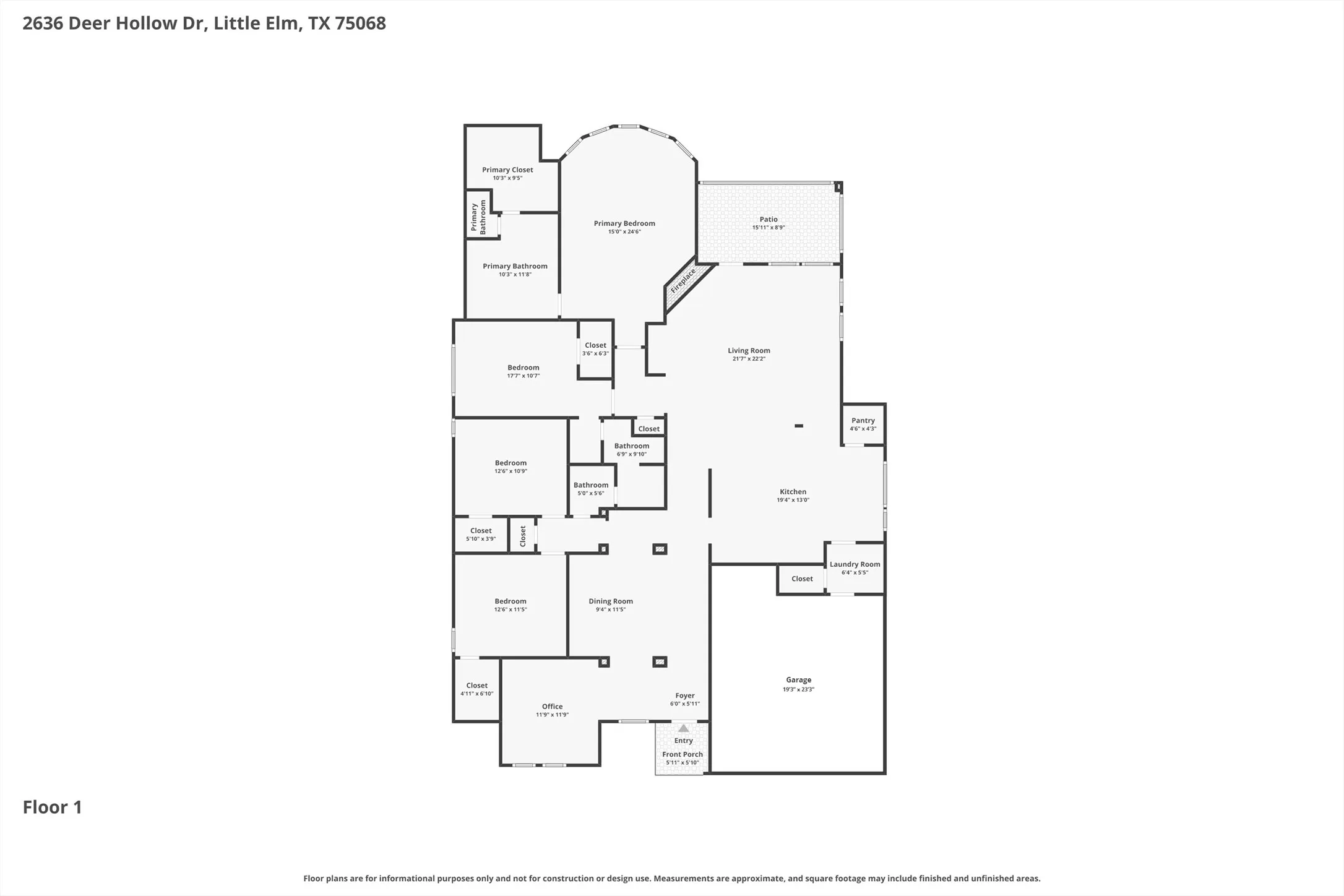 Single Family Residence For Sale in Denton County , 2636 Deer Hollow Drive, Little Elm, Texas 75068, 4 Bedroom, 2 Bathroom, 2 Garage spaces, 2,706 Sqft, built in 2005, mls#21267281, Real Estate Agent in Little Elm, Homes For Sale in Denton county, Homes For Sale in Little Elm, Realtor in Little Elm Texas, Real Estate Brokerage Independent Realty Texas, Luminita Cordes Realtor