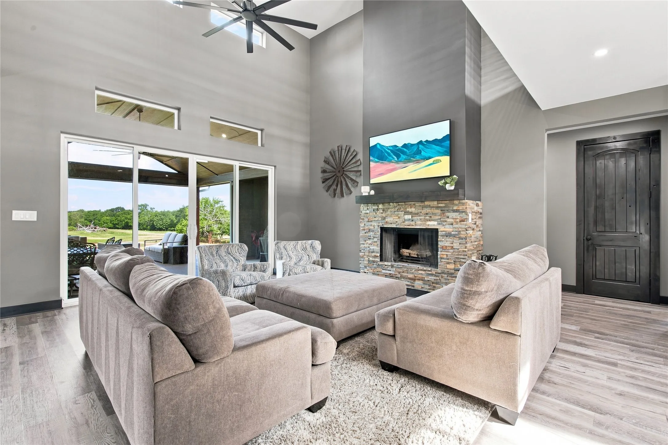 LIVING AREA WITH A VIEW