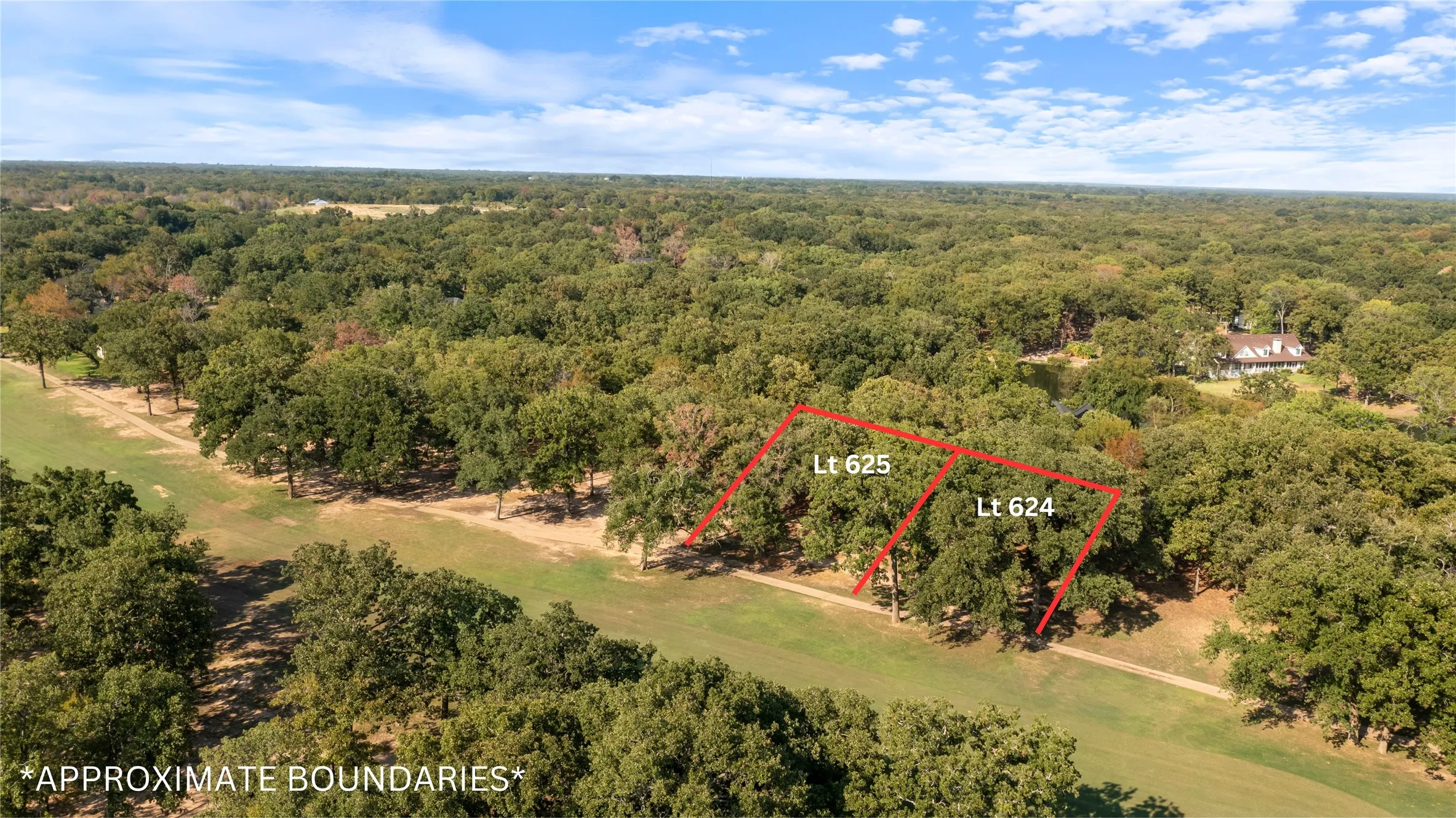 221 and 223 Colonial available for 50,000 each--together making it over half an acre.