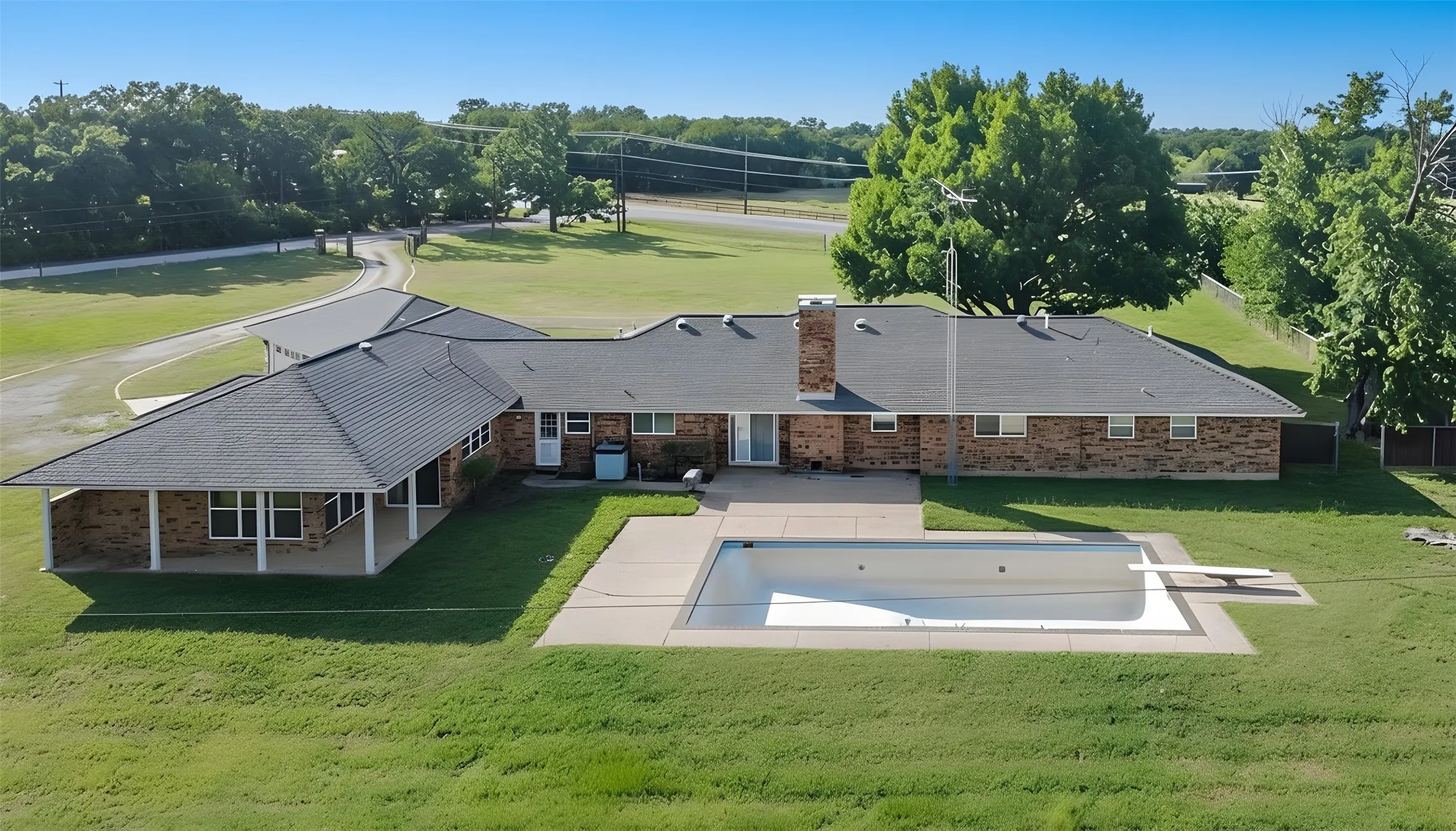 Back of Property