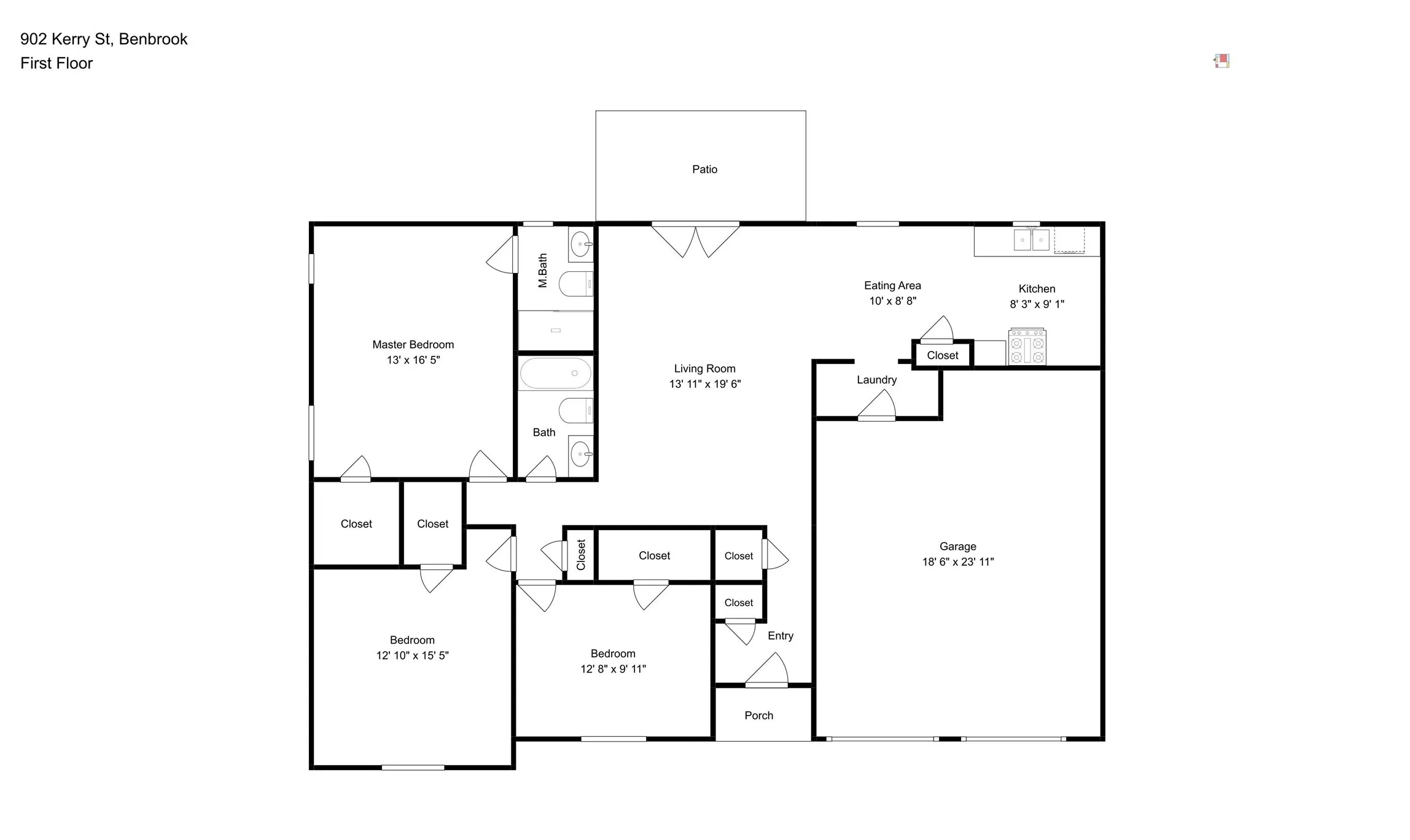 Single Family Residence For Sale in Tarrant County , 902 Kerry Street, Benbrook, Texas 76126, 3 Bedroom, 2 Bathroom, 2 Garage spaces, 1,545 Sqft, built in 1971, mls#21268181, Real Estate Agent in Benbrook, Homes For Sale in Tarrant county, Homes For Sale in Benbrook, Realtor in Benbrook Texas, Real Estate Brokerage Independent Realty Texas, Luminita Cordes Realtor