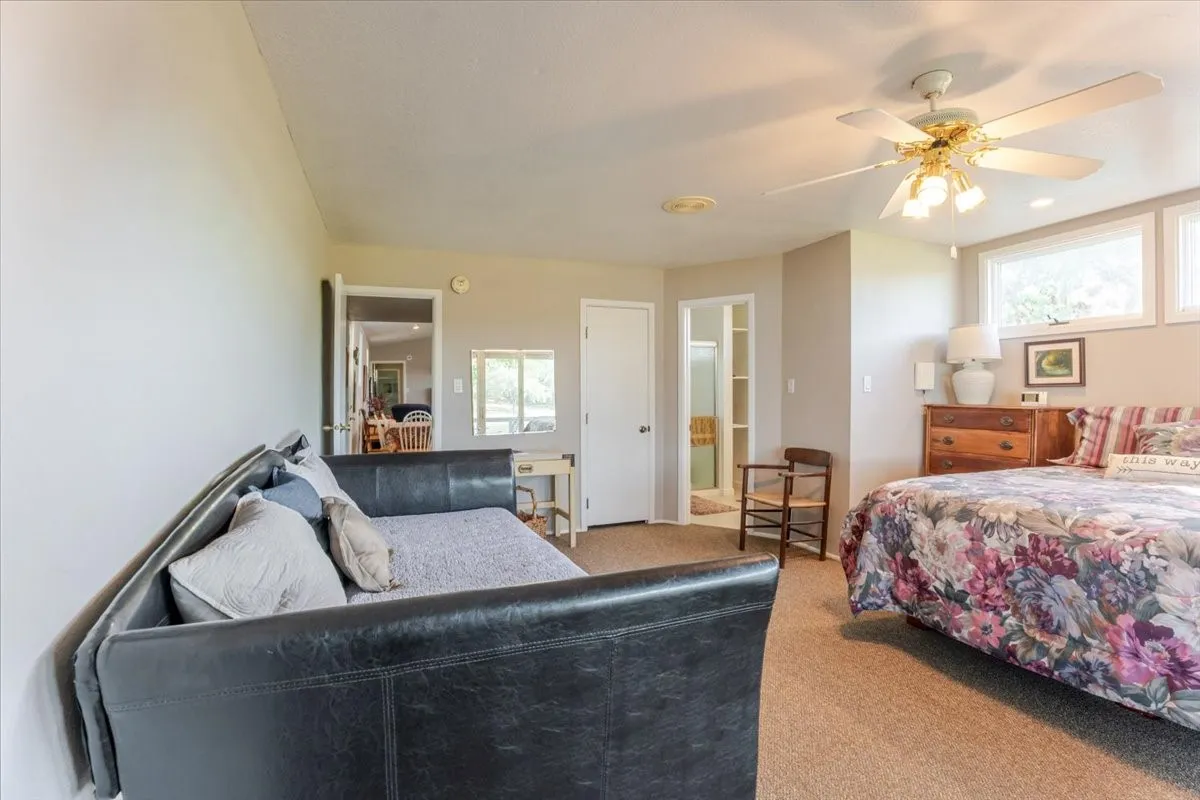 Spacious Primary  bedroom on other side of the house!