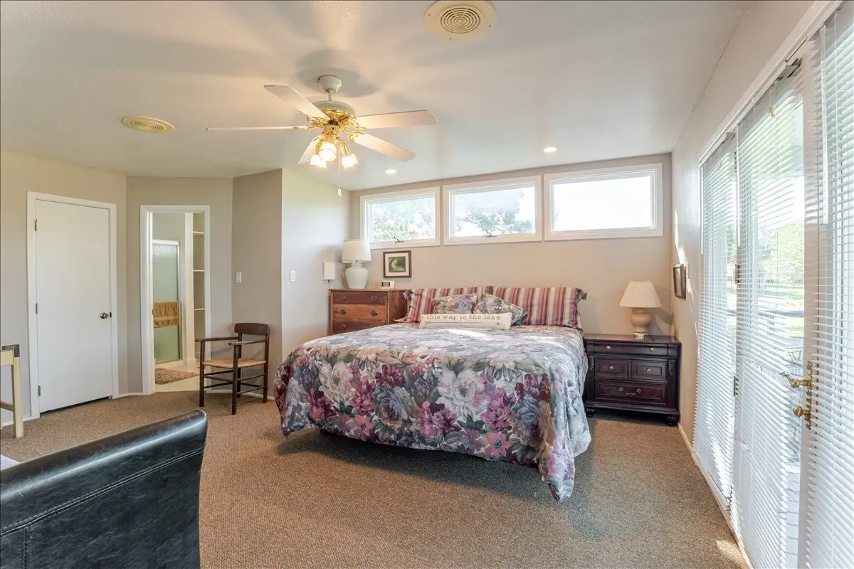 Large primary bedroom