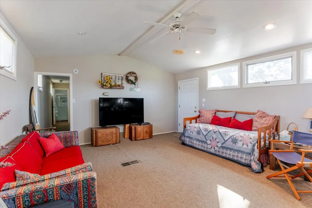 Open floor plan with lots of space for entertaining