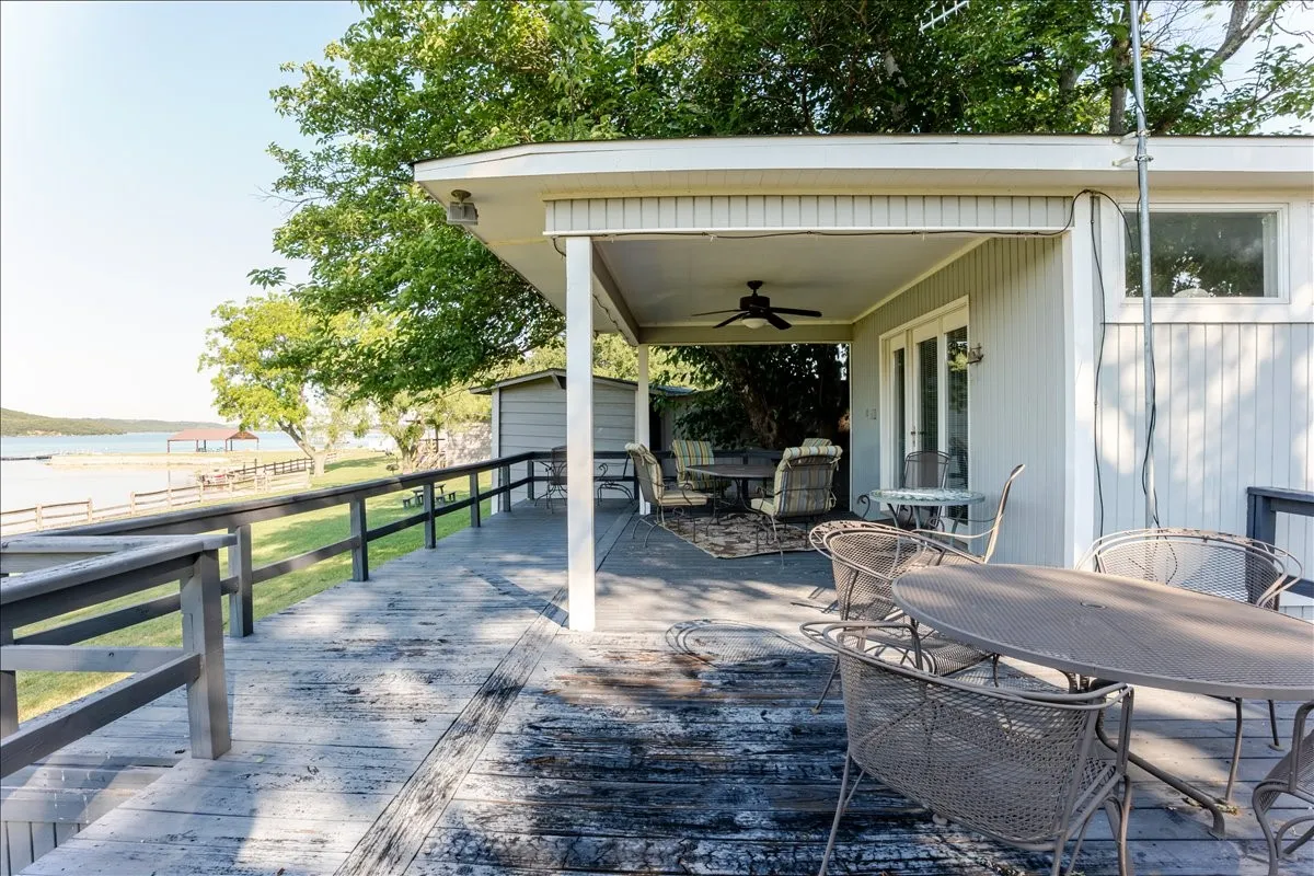 This is it!!! Enjoy the stunning lake view from your covered deck!