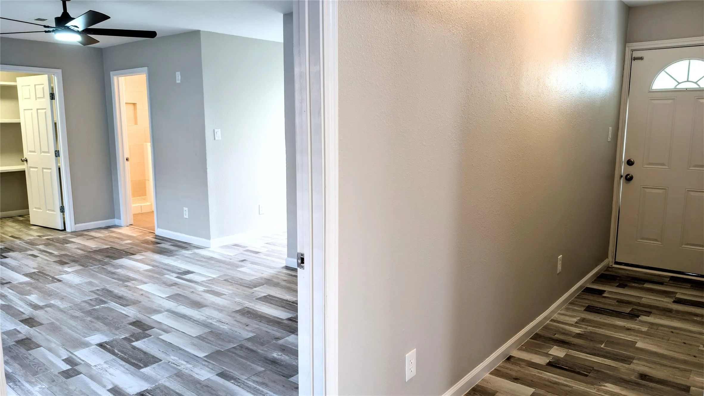 Rear entrance hallway