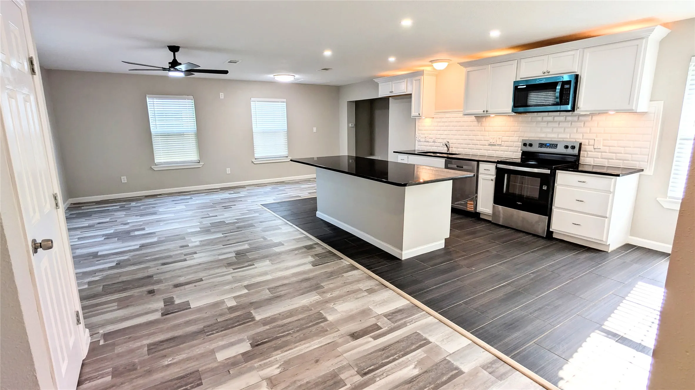 Open space layout