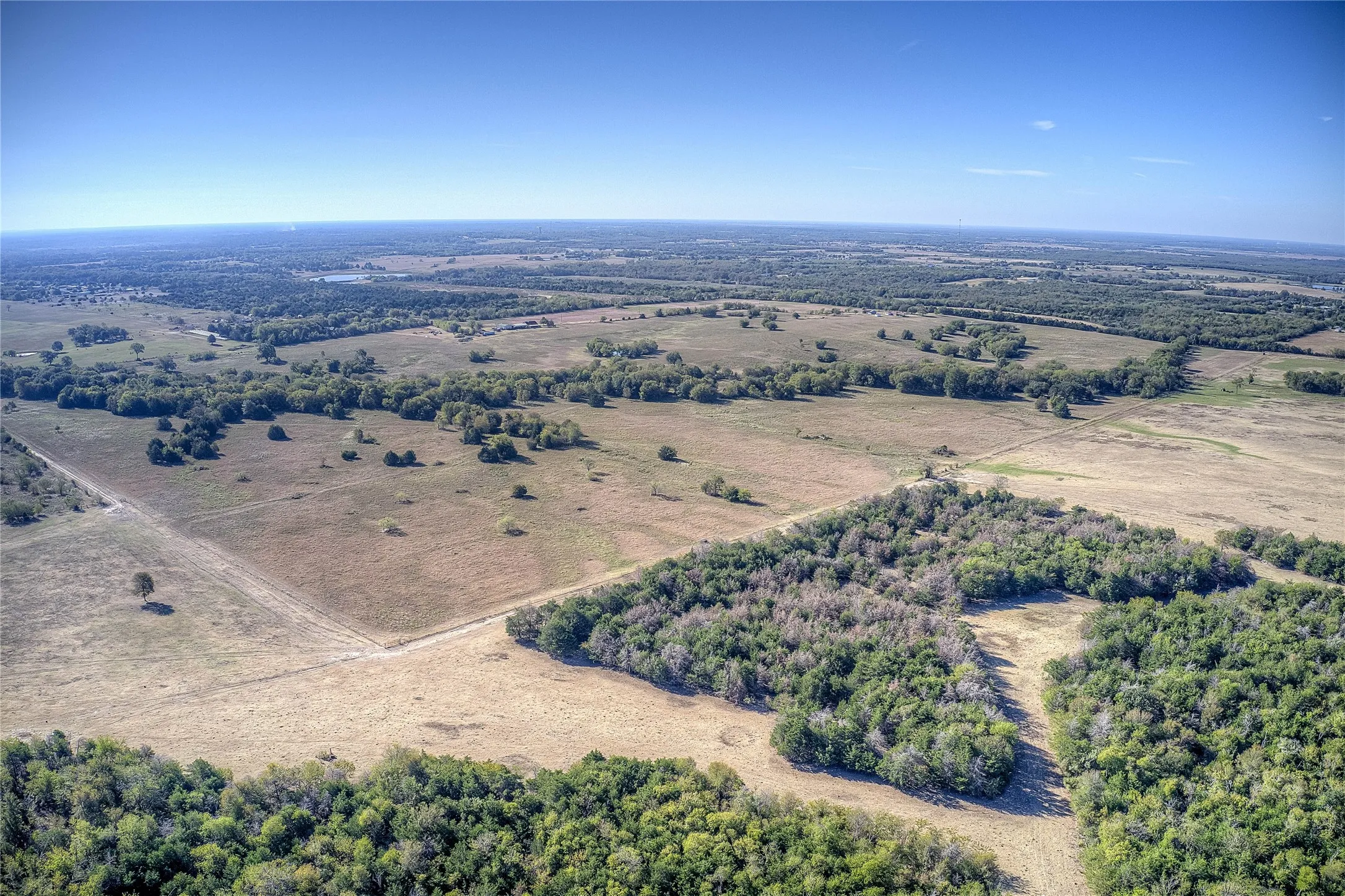 Drone / aerial view with a rural view
