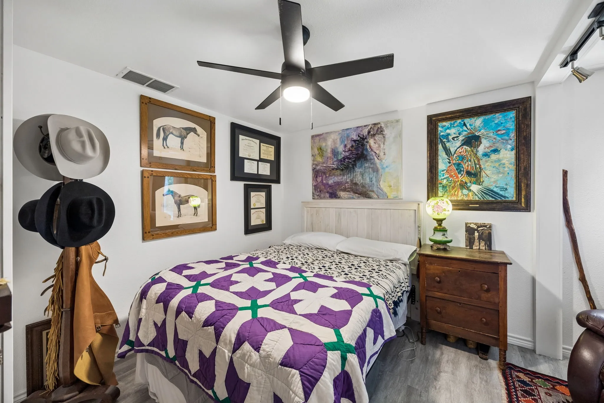 Guest cottage bedroom