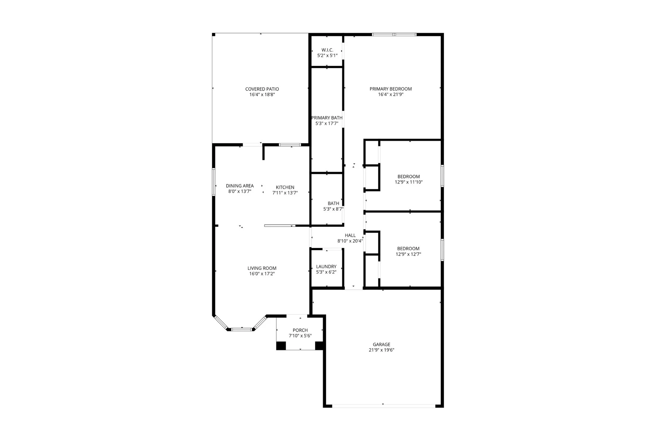 Light and bright layout with all the extras