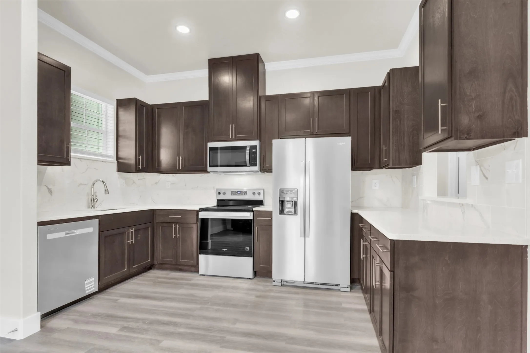 All stainless appliances, refrigeratior included