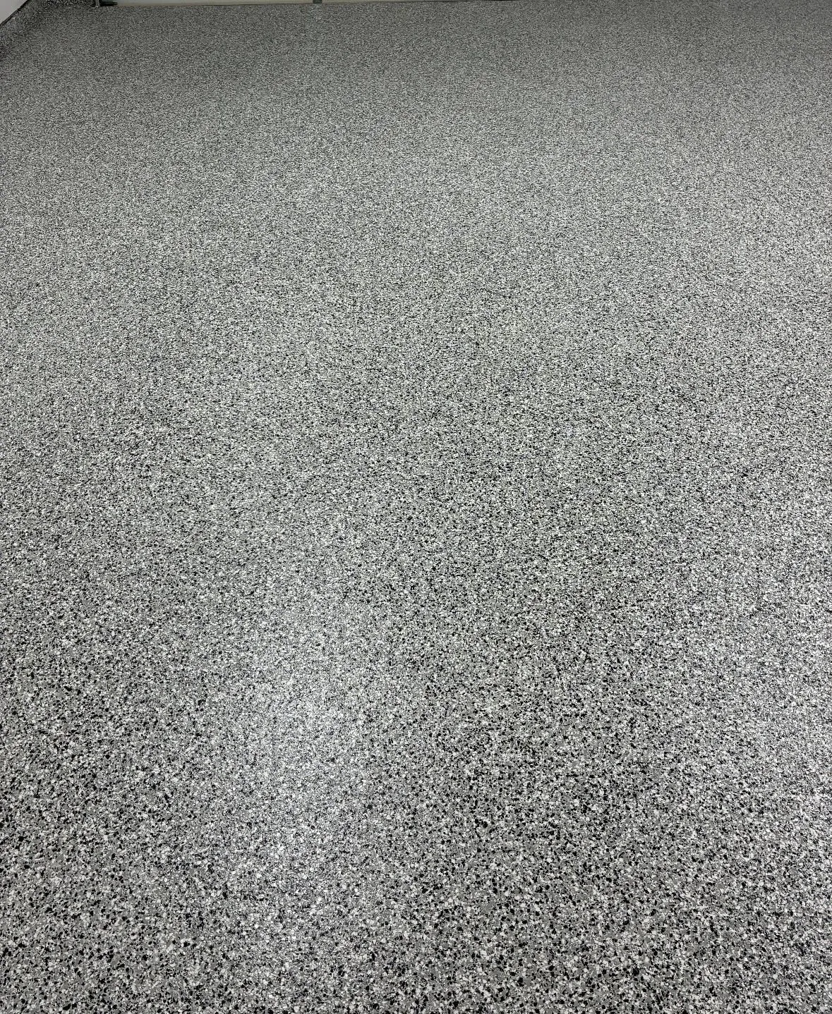 Beautiful epoxy floor coating