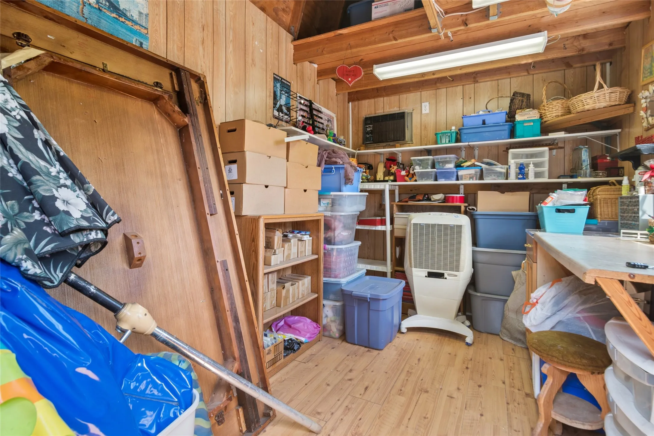 Storage building and work shop