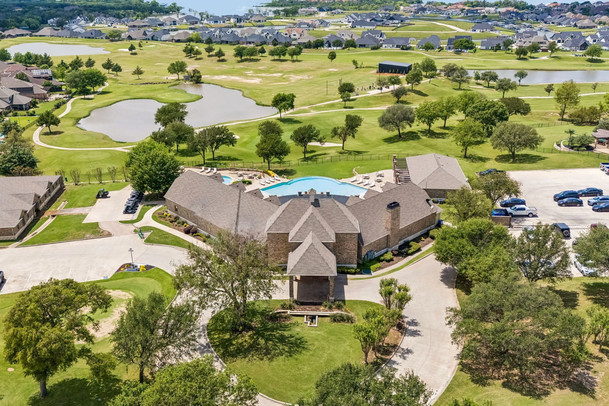 18 hole golf , pools, courts and more!