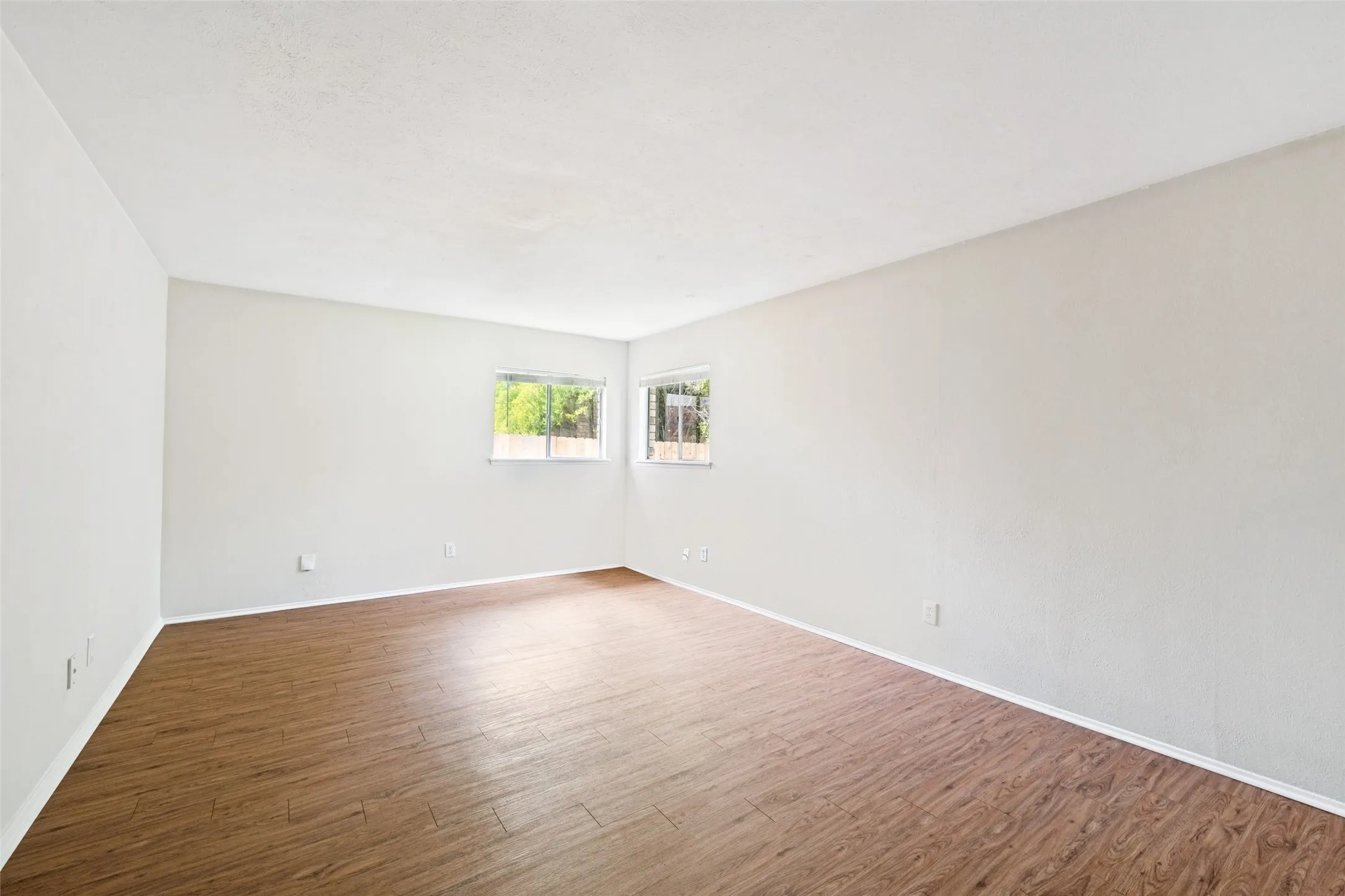 Large Secondary bedroom would be appreciated by older children needing more space or perhaps a gameroom or in-law suite.