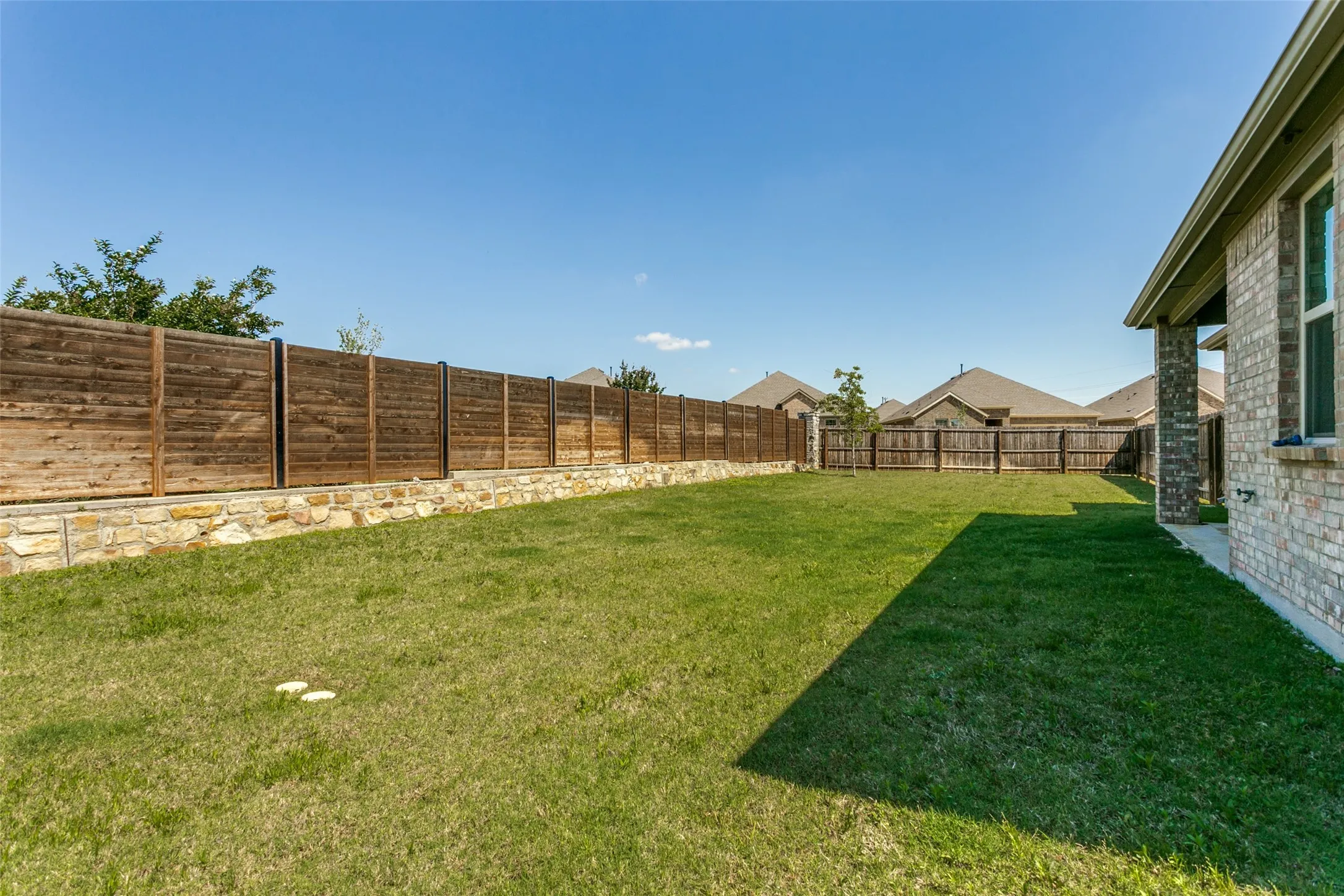 Fenced Back Yard