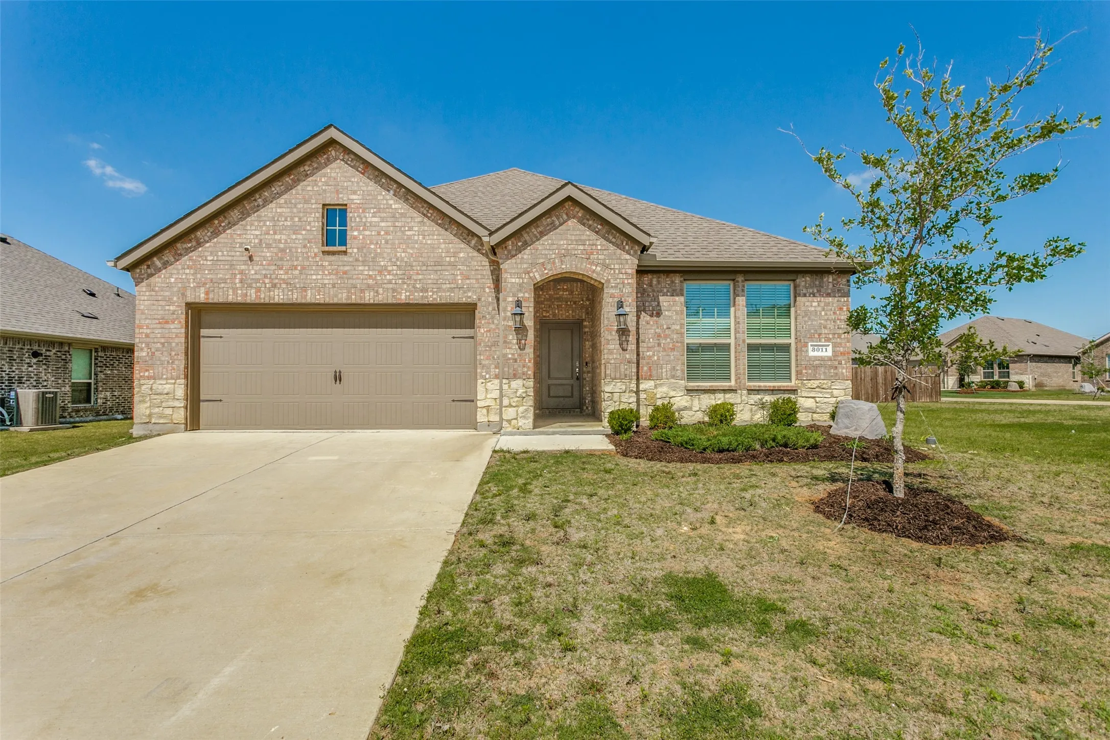 Landscaped Front Yard