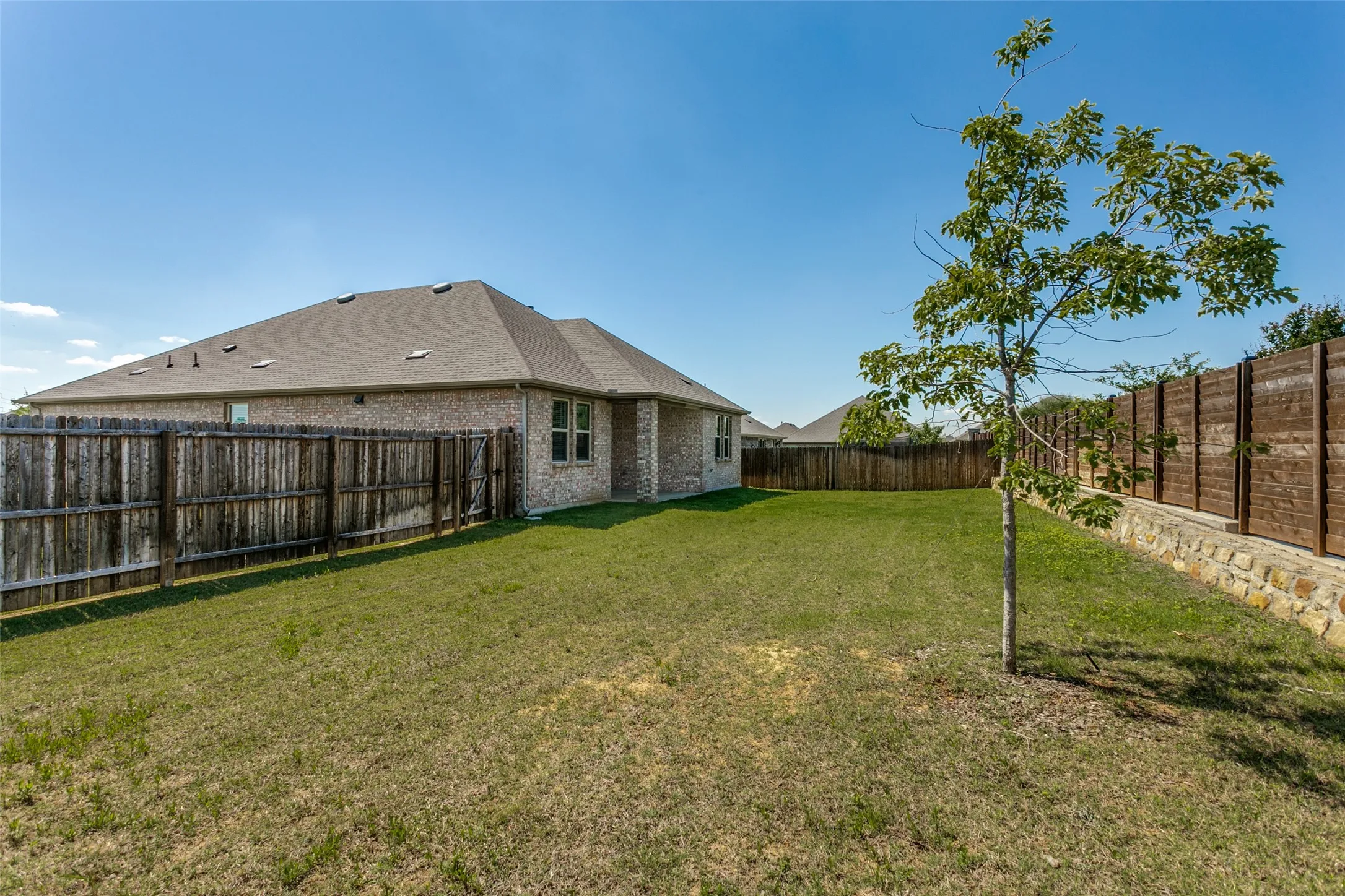 Fenced Back Yard