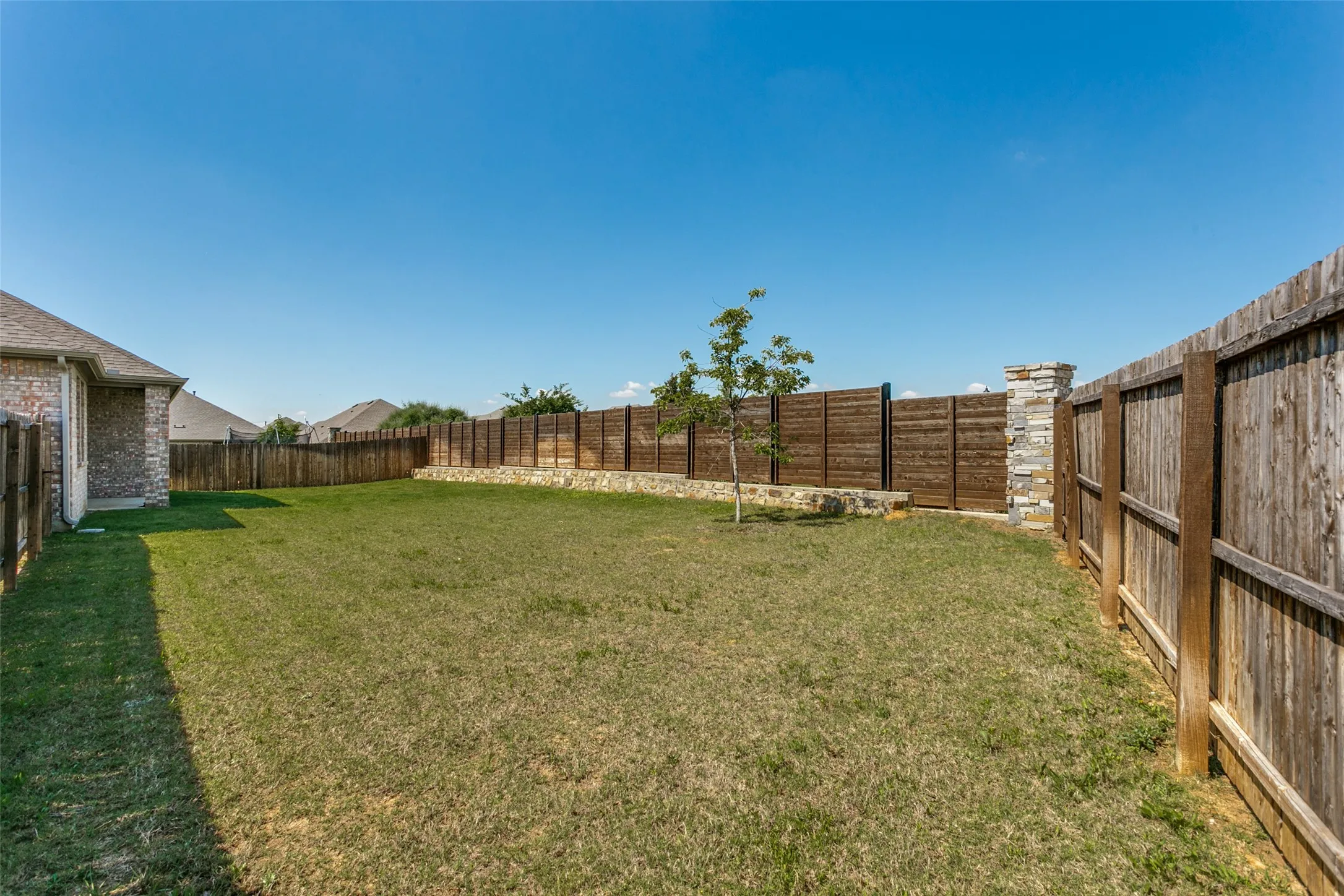 Fenced Back Yard