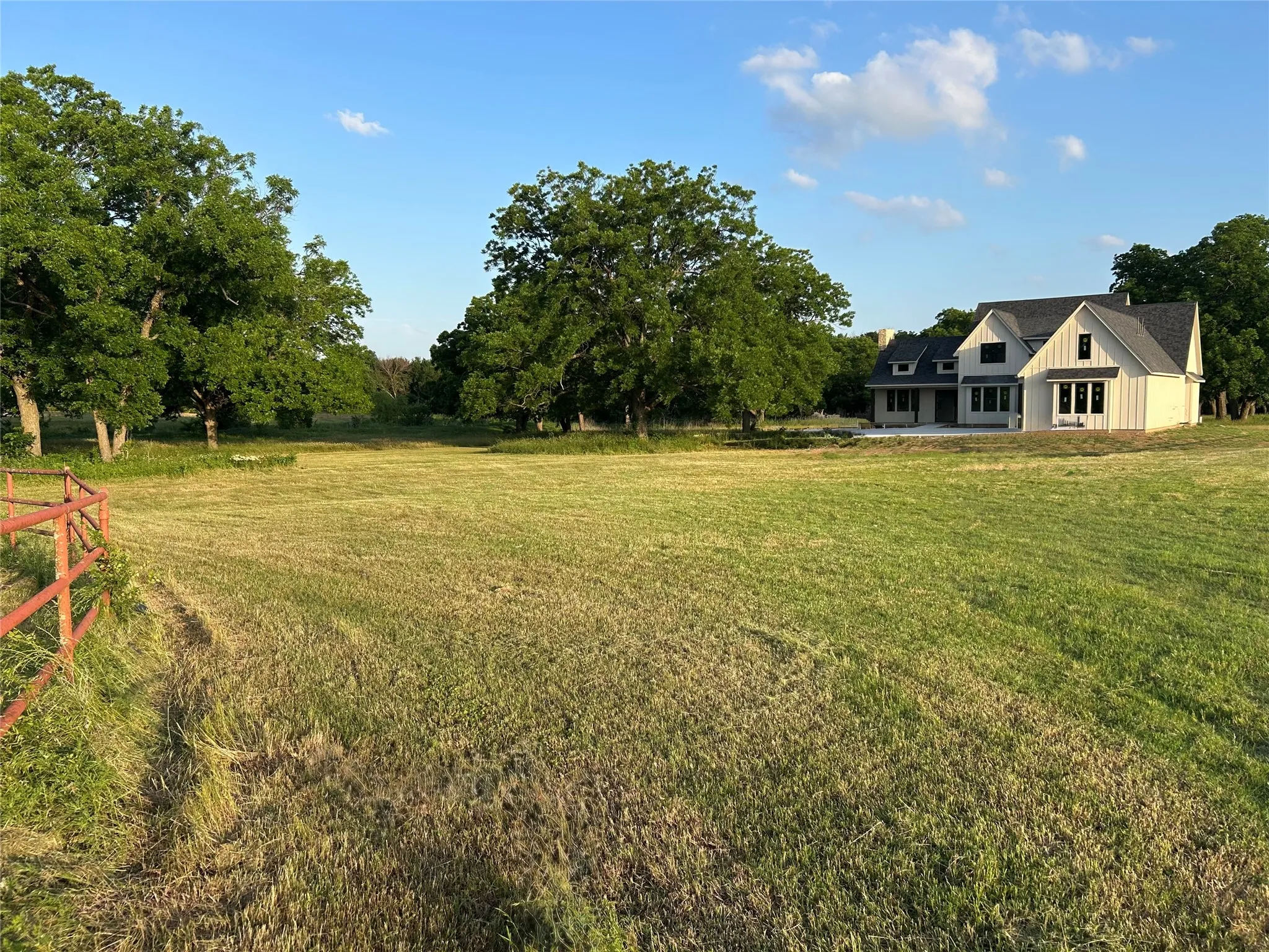 Front and west side of structure