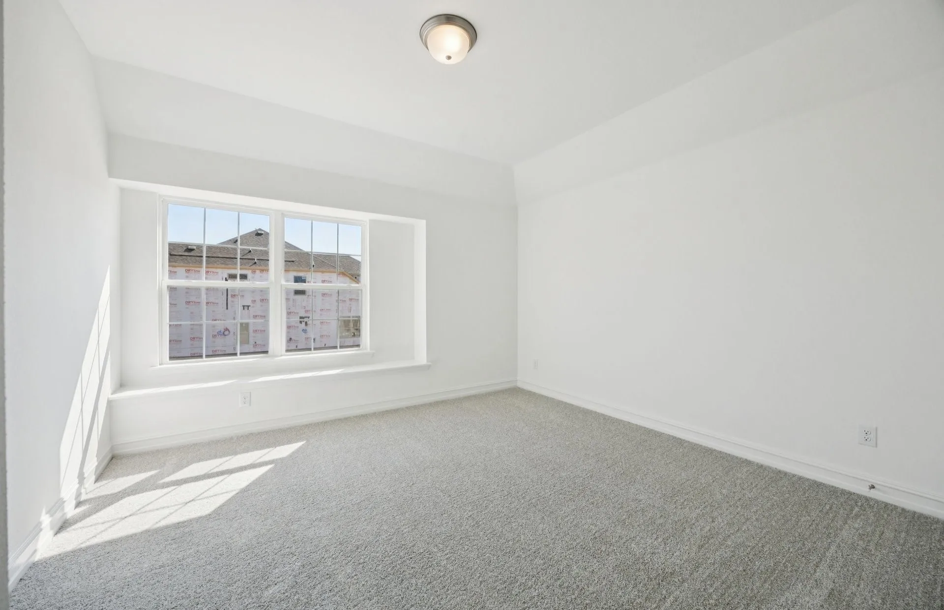 *Floorplan representation, not actual home - Spacious secondary bedroom with large windows
