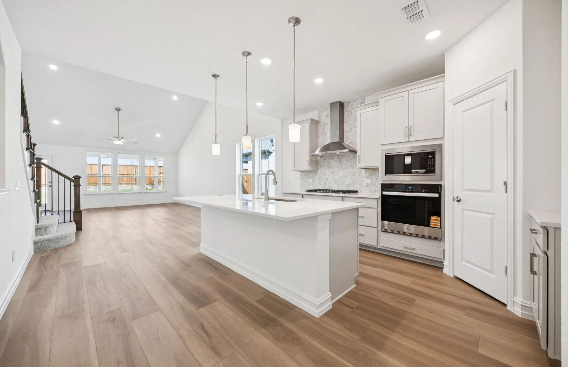  *Floorplan representation, not actual home - Spacious kitchen with eat-in bartop island