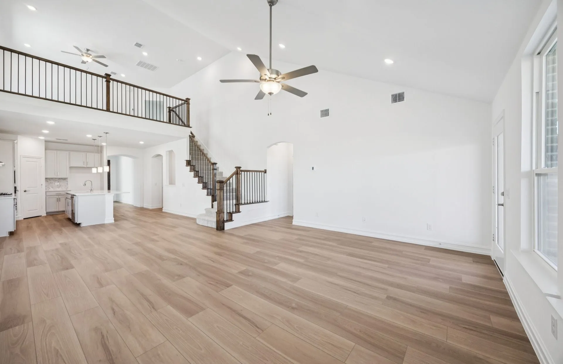 *Floorplan representation, not actual home - Open concept throughout main living areas