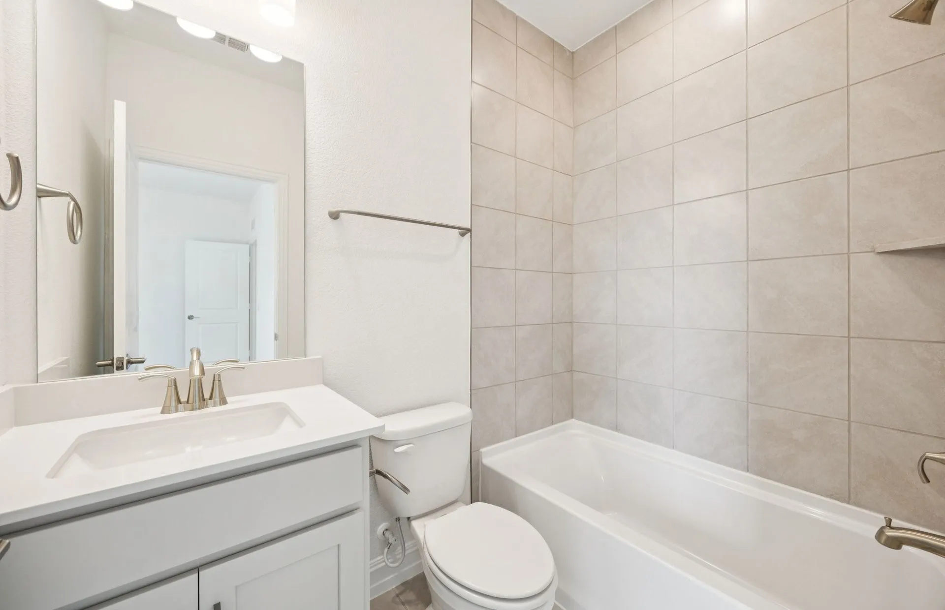 *Floorplan representation, not actual home - Spacious secondary bathroom