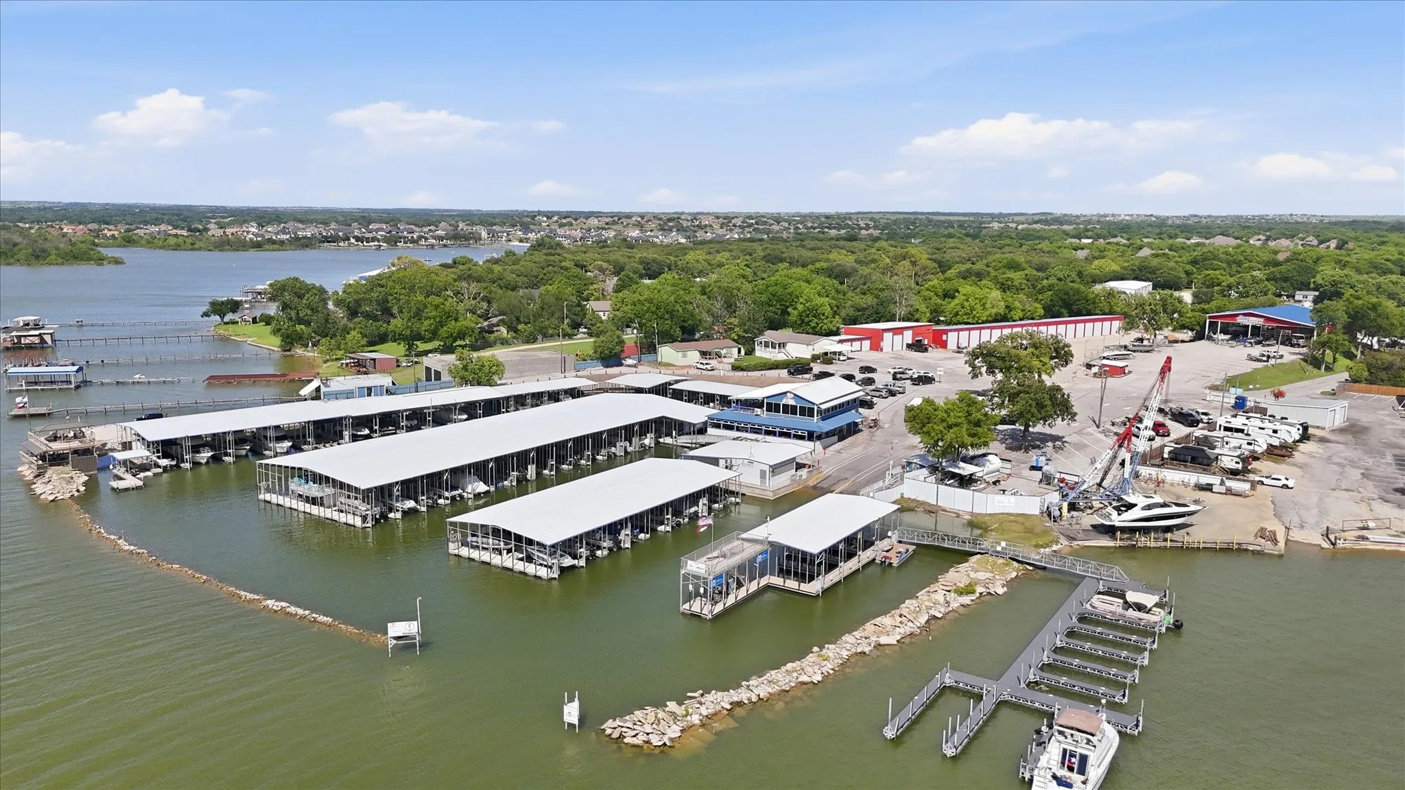 Lakeview Marina just 5 Minutes Down the Road.