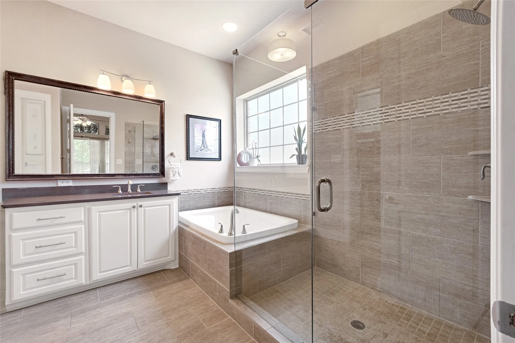 Home also includes a 1/2 bath for guests on first floor.