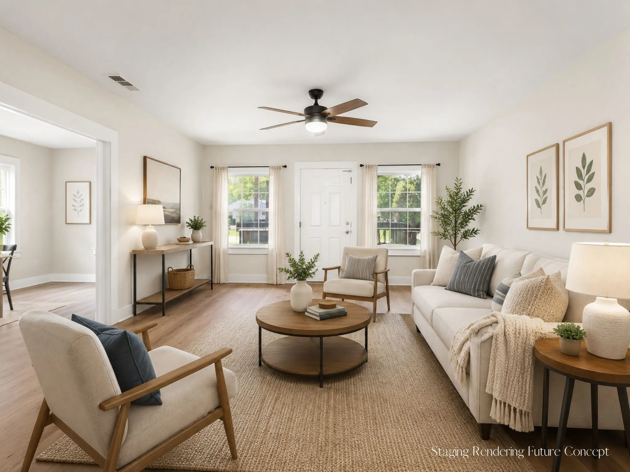 Staging Rendering Future Concept