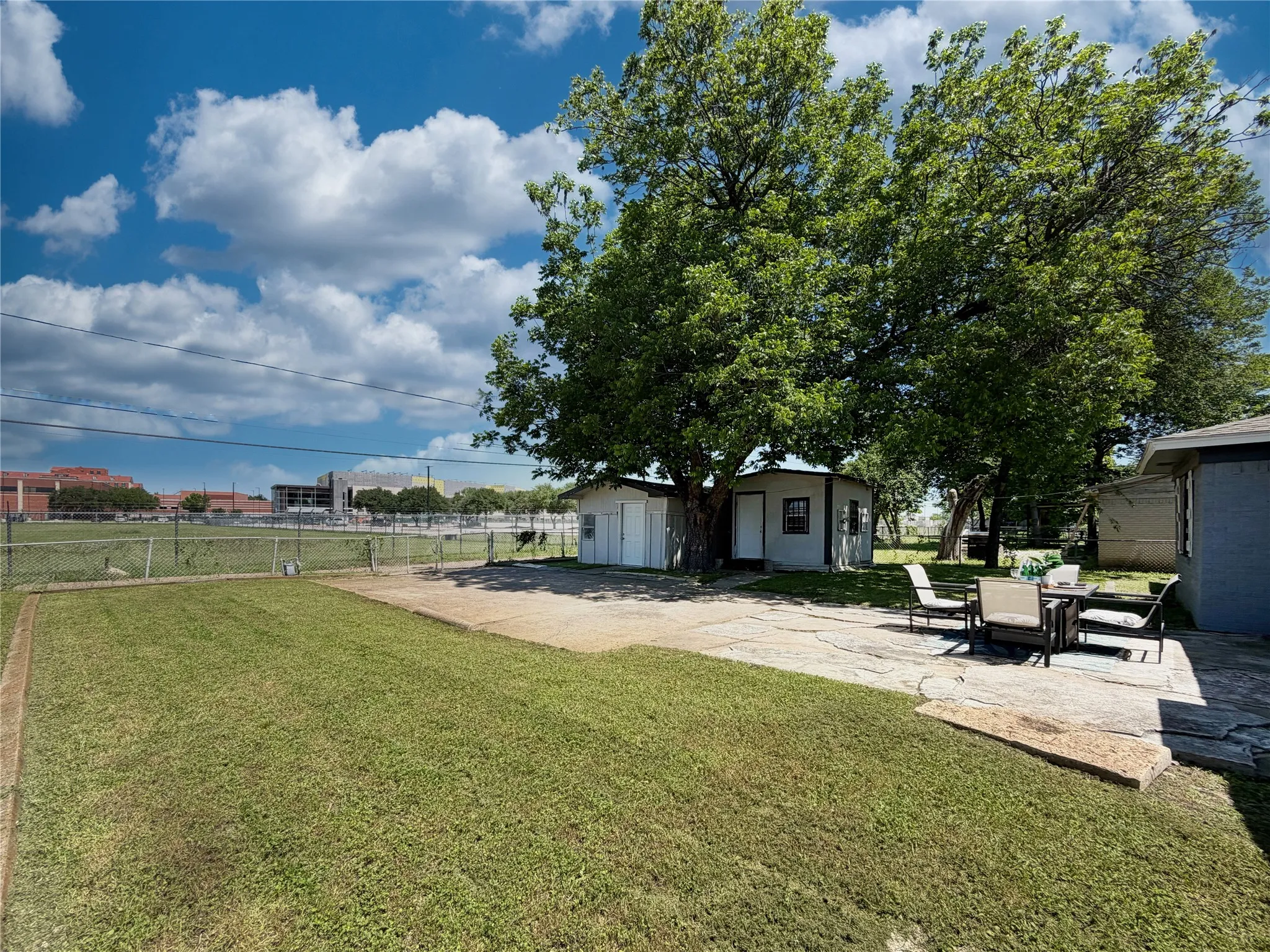 Step outside to the expansive backyard and enjoy grilling on the patio, outdoor activities, dining al fresco.