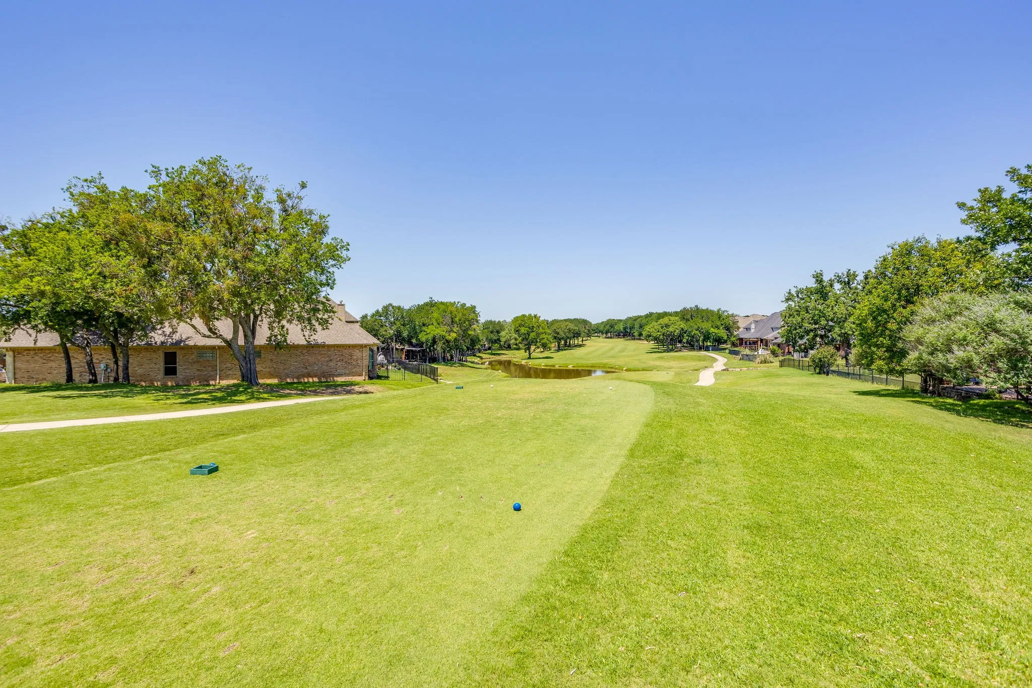 Hole #9 tee box