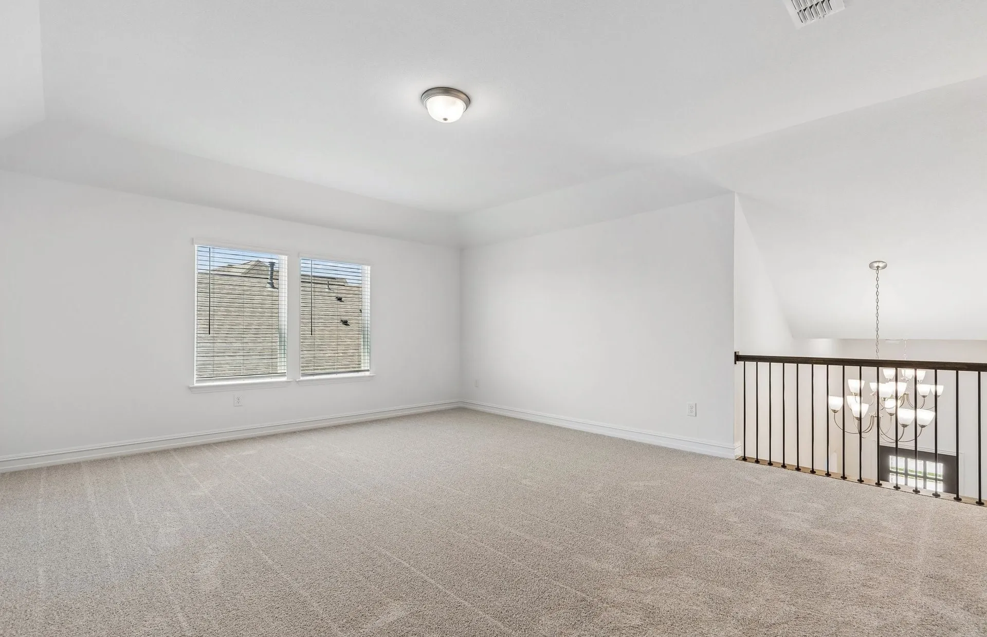 Loft on second level
