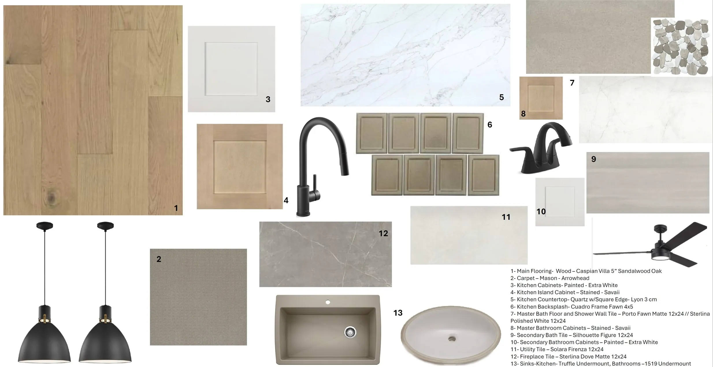 3609 Truro- Color Selections Slick