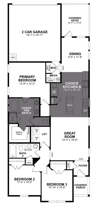 Beazer Homes Wildflower Ranch Salado​​‌​​​​‌​​‌‌​‌‌​​​‌‌​‌​‌​‌​​​‌​​ Floorplan.
