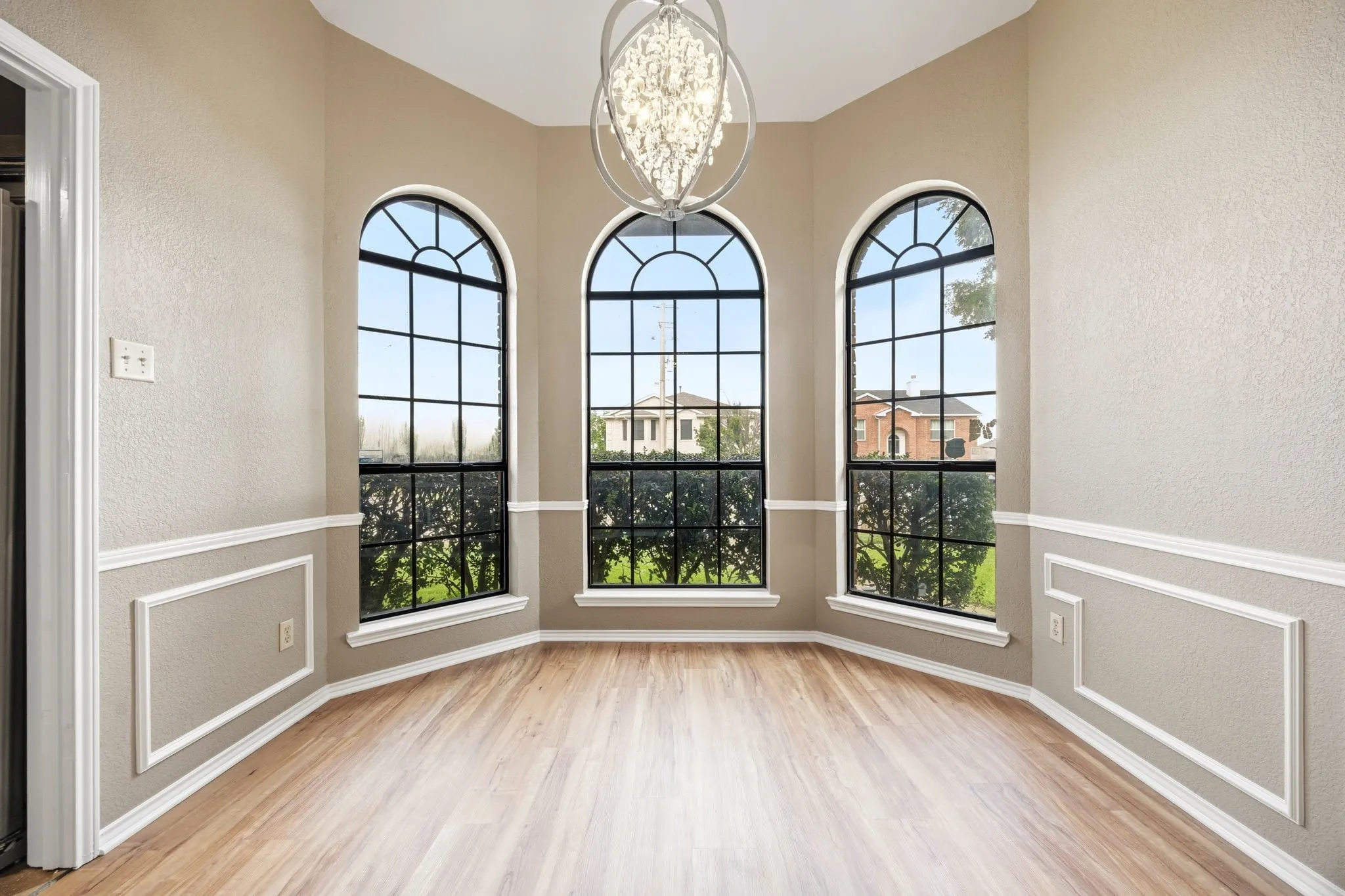  The formal dining room at 2060 Arbor Creek Drive #B, a feature buyers searching for Carrollton, TX homes with a formal dining room ask for by name.