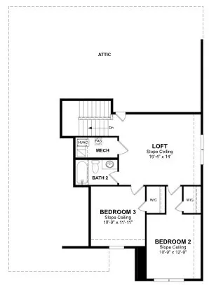 Beazer Homes Goodland Avalon floorplan