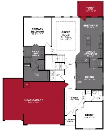 Beazer Homes Goodland Avalon floorplan