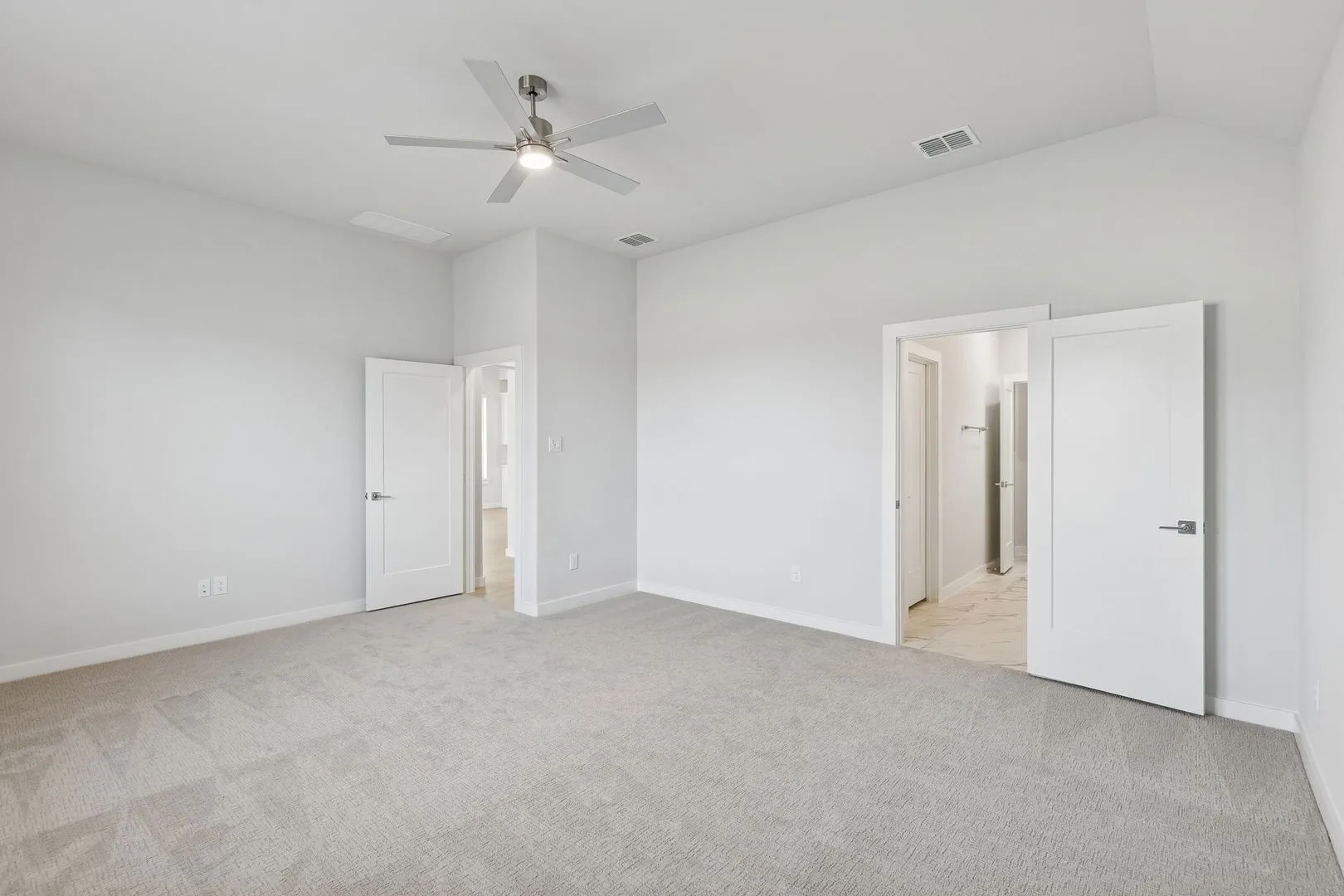 Primary Suite in the Stanley II home plan by Trophy Signature Homes – REPRESENTATIVE PHOTO