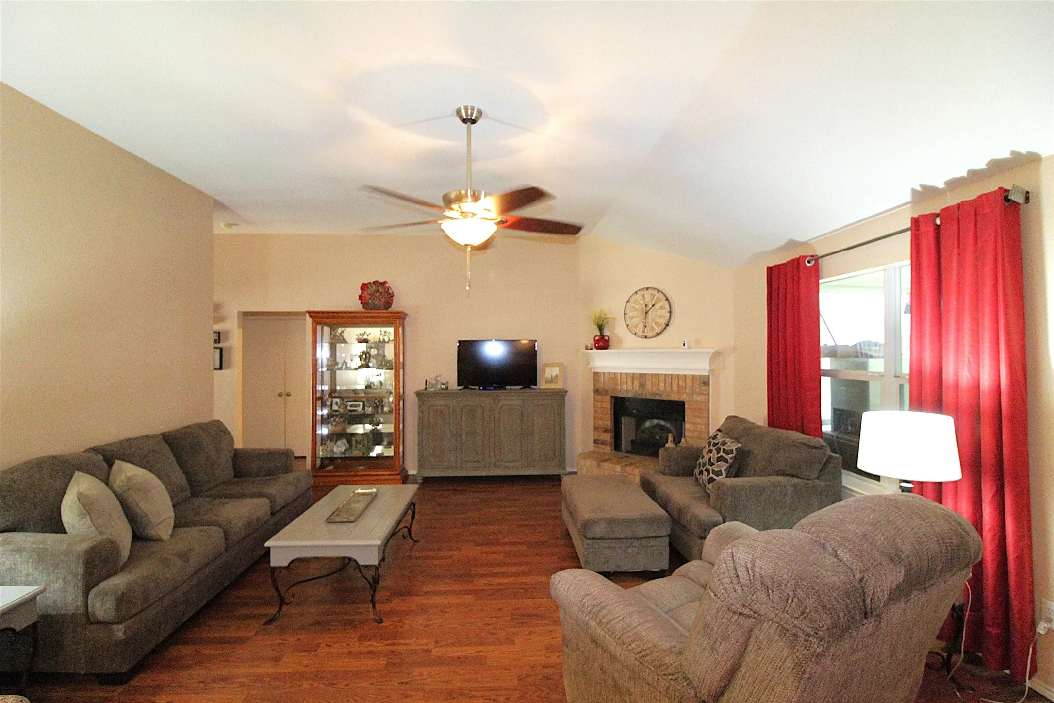 View from Dining Area into the Living Room.