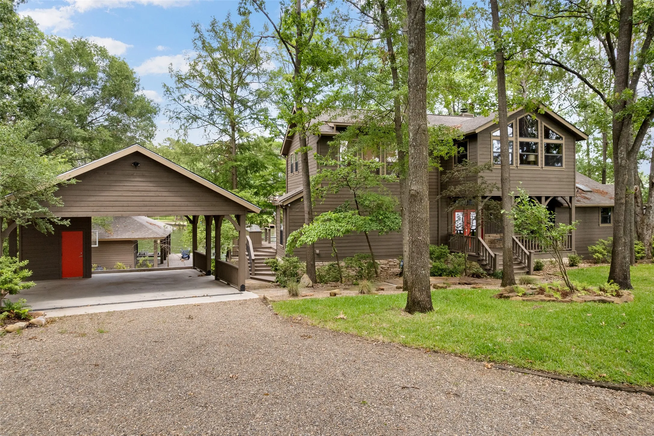 Oversized carport
