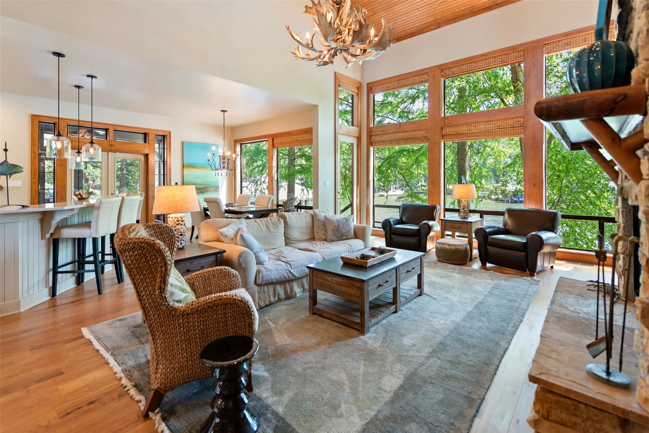 Talk about a great room!