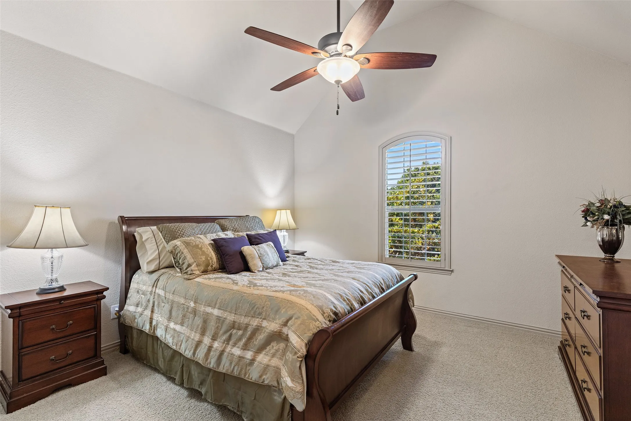 Bright and versatile, this secondary upstairs bedroom provides a comfortable retreat for family, guests, or growing household needs.