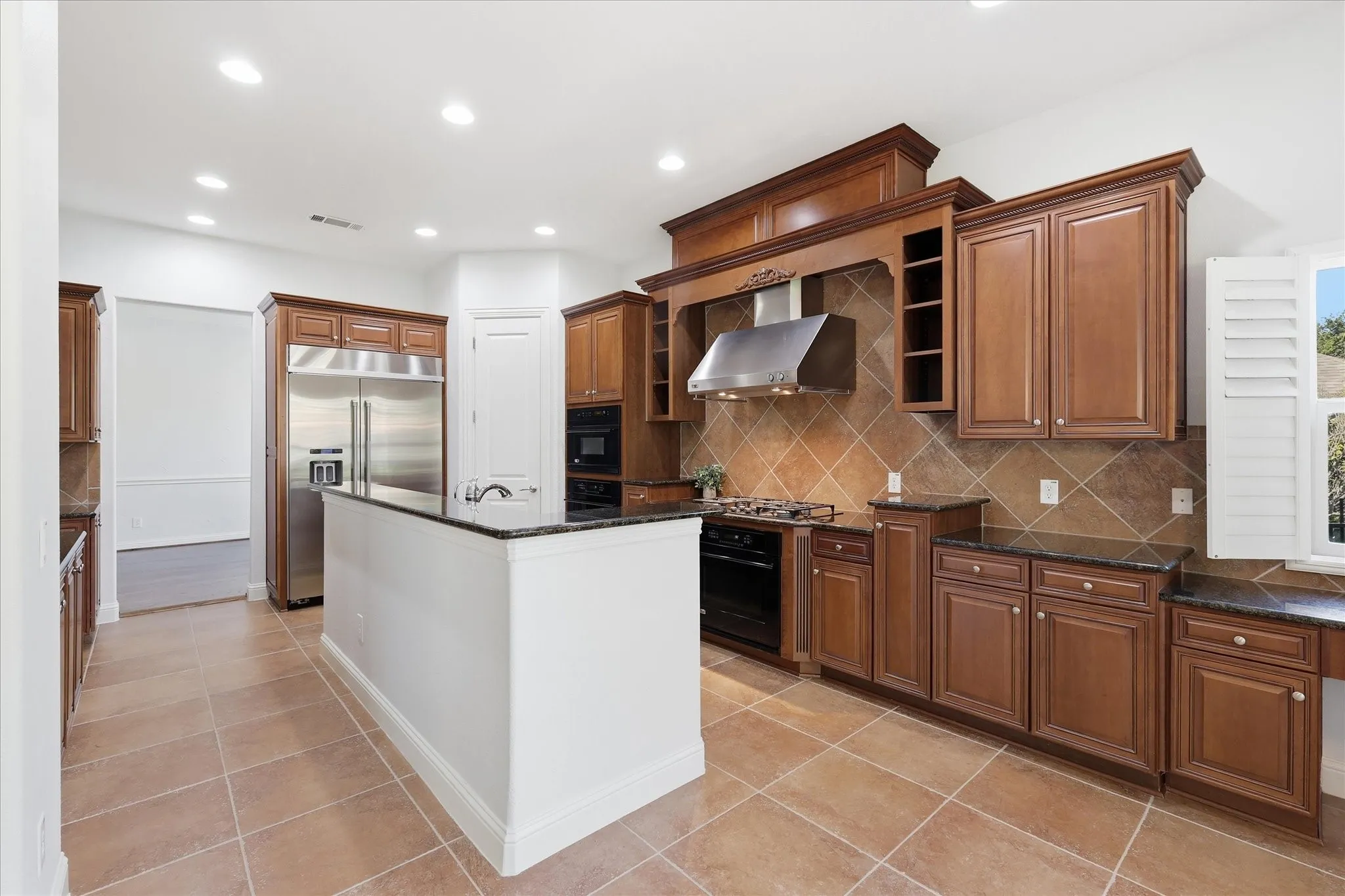 Extensive cabinetry for perfect storage.