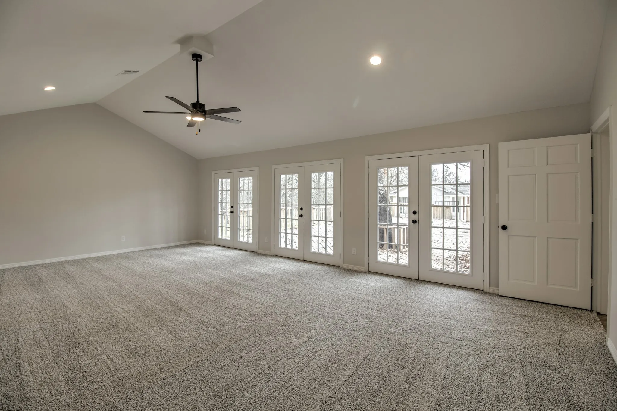 Perfect area in the master bedroom for a sitting space.