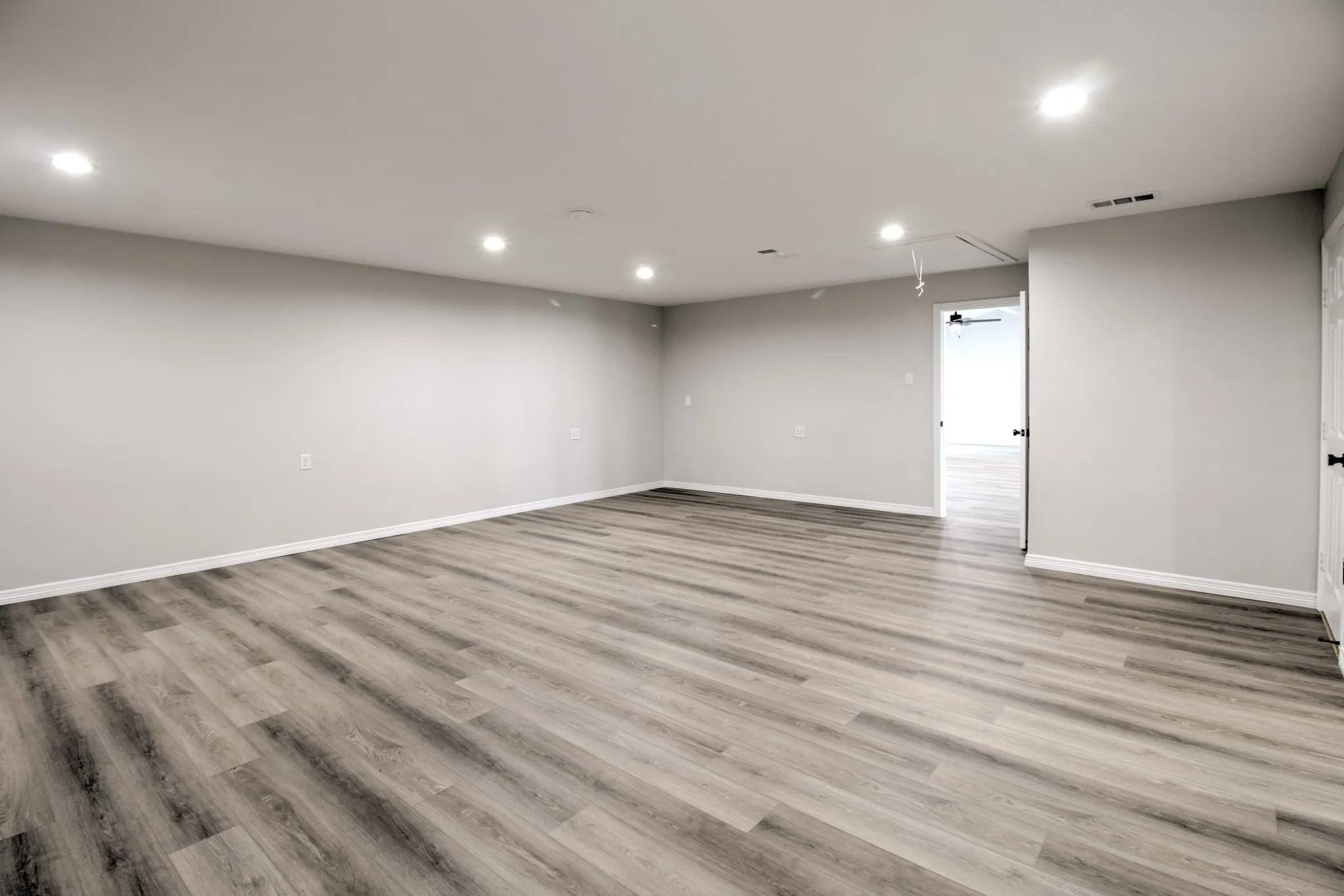 Large Flex Space perfect for Media/Movie Room.