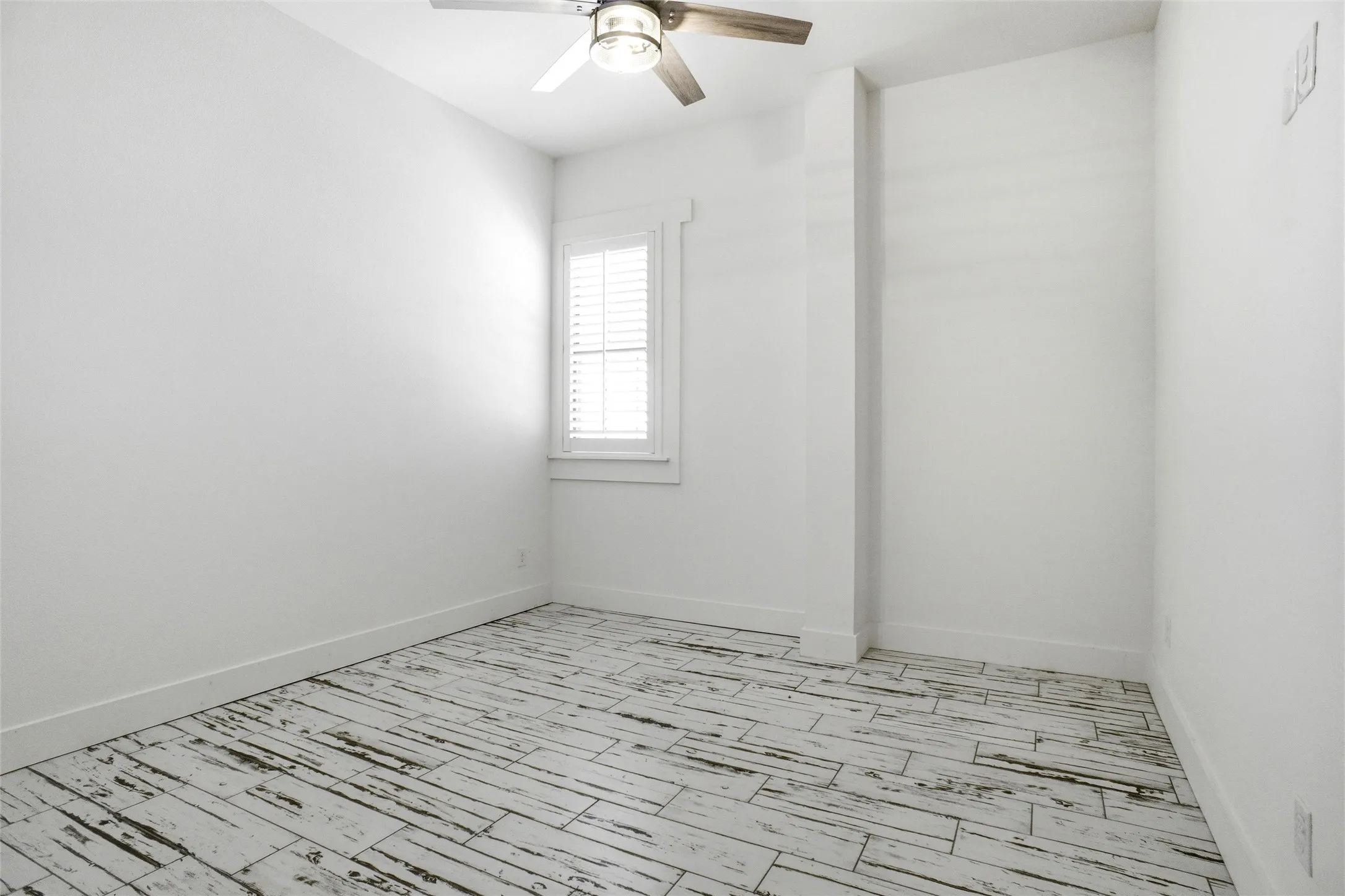 Fourth bedroom apart from others; perfect for guest or family privacy.