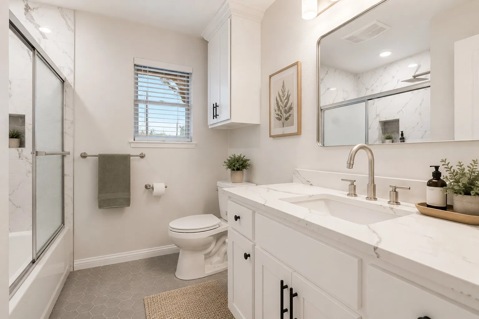 Bathroom (Virtually Staged)